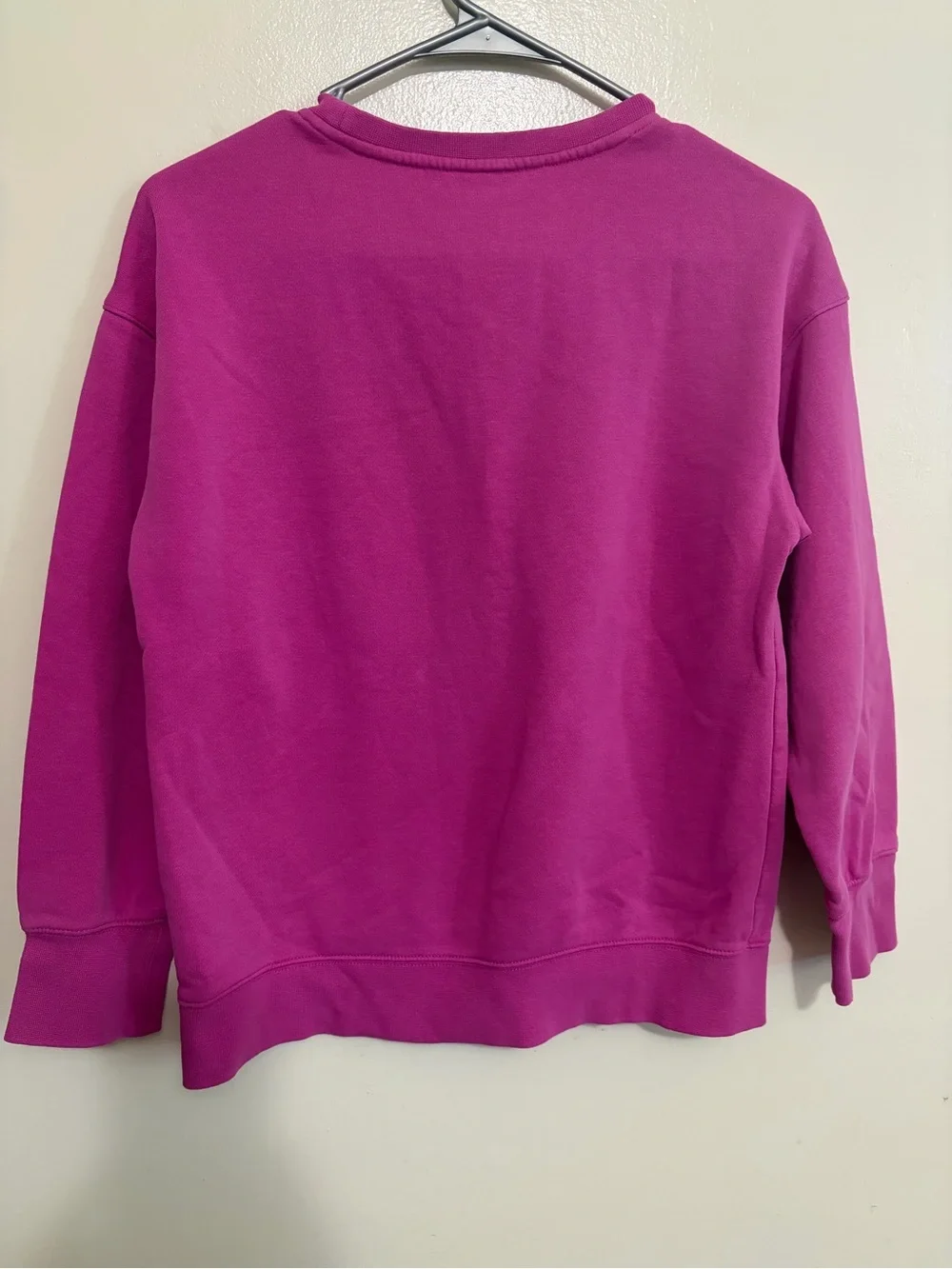 Nike Magenta Crewneck Sweatshirt with White Logo
